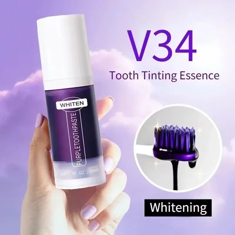 Huitich A - Express Purple Teeth Whitening Toothpaste V34 - Mumzar