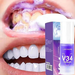 Huitich A - Express Purple Teeth Whitening Toothpaste V34 - Mumzar