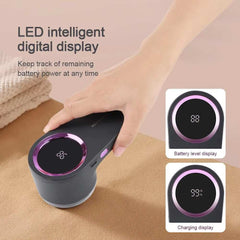 Huitich A - Express Rechargeable Lint Remover with Digital Display - Mumzar