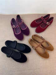 Huitich A - Express Red Ballet Flats Casual Streetwear Shoes - Mumzar