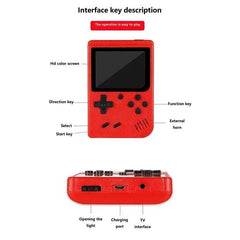 Huitich A - Express Red Classic Mini Gaming Device with 400 Games - Mumzar