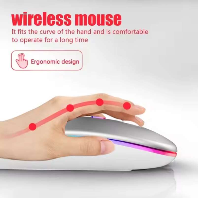 Huitich A - Express RGB Wireless Gaming Mouse with LED Lighting - Mumzar