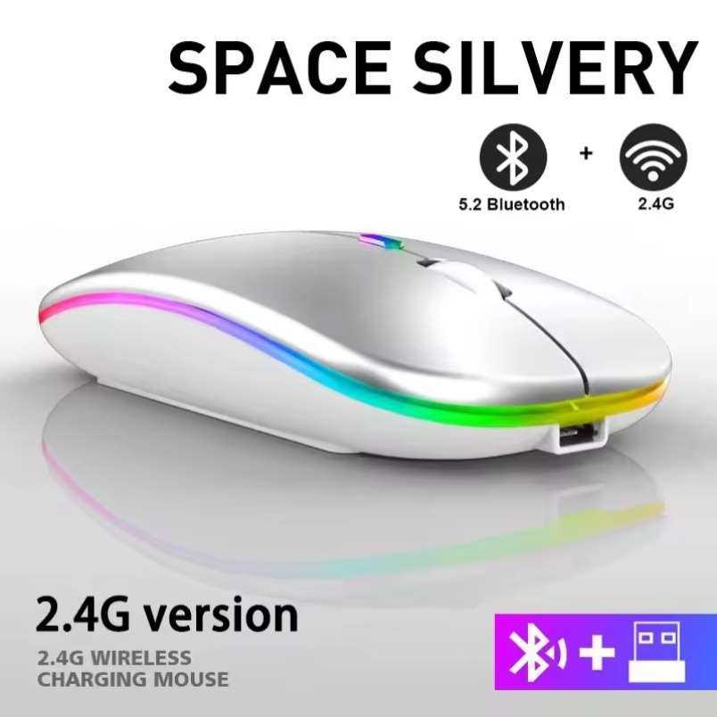 Huitich A - Express RGB Wireless Gaming Mouse with LED Lighting - Mumzar