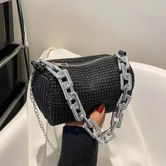 Huitich A - Express Rhinestone Bucket Bag for Women Mini Crossbody - Mumzar