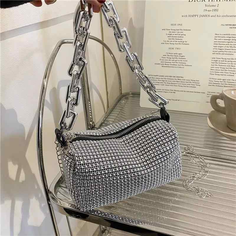 Huitich A - Express Rhinestone Bucket Bag for Women Mini Crossbody - Mumzar
