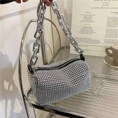 Huitich A - Express Rhinestone Bucket Bag for Women Mini Crossbody - Mumzar