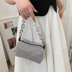 Huitich A - Express Rhinestone Bucket Bag for Women Mini Crossbody - Mumzar