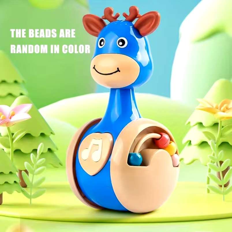 Huitich A - Express Roly Poly Baby Toy with Beads - Mumzar