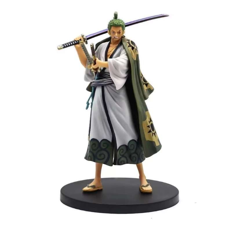 Huitich A - Express Roronoa Zoro Action Figure with Flame Effect - Mumzar