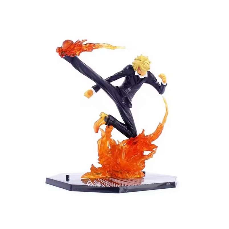 Huitich A - Express Roronoa Zoro Action Figure with Flame Effect - Mumzar