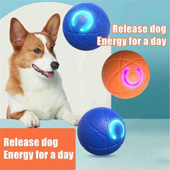Huitich A - Express Smart Interactive Dog Toy Ball USB Bouncing - Mumzar