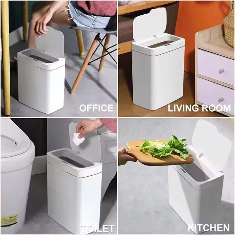 Huitich A - Express Smart Sensor Trash Can 15L Battery - Powered - Mumzar
