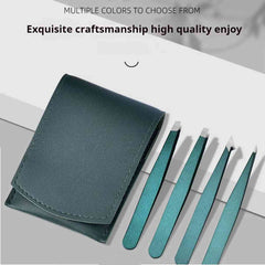 Huitich A - Express Stainless Steel Eyebrow Tweezers Set - Mumzar