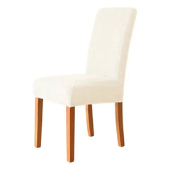 Huitich A - Express Stretchable Chair Cover White, Durable Fit - Mumzar