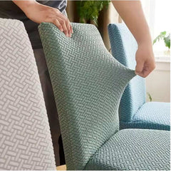Huitich A - Express Stretchable Chair Cover White, Durable Fit - Mumzar
