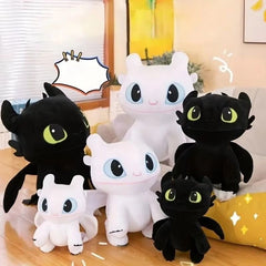Huitich A - Express Toothless Dragon Plush Pillow Set - Mumzar