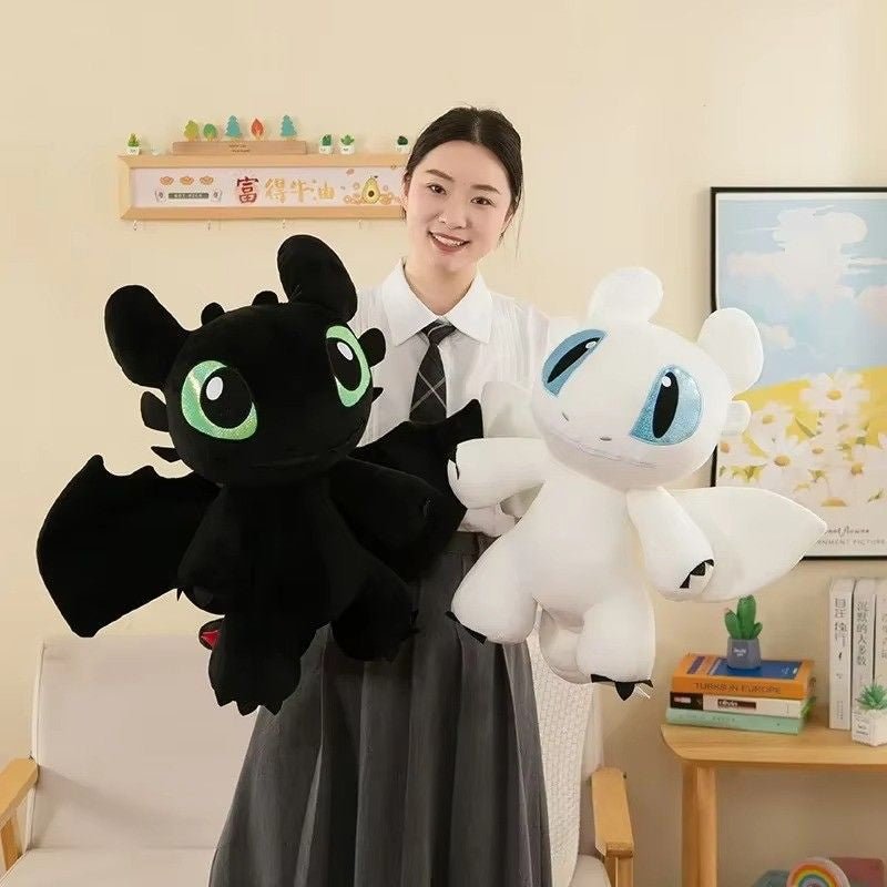 Huitich A - Express Toothless Dragon Plush Pillow Set - Mumzar