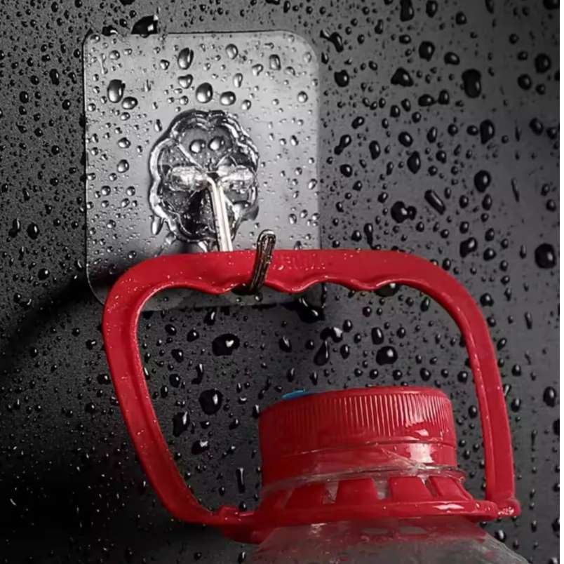 Huitich A - Express Transparent Wall Hooks Strong Hold Durable Mount - Mumzar