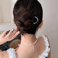 Huitich A - Express U - Shaped Hair Fork for Women Stylish Hair Jewelry - Mumzar