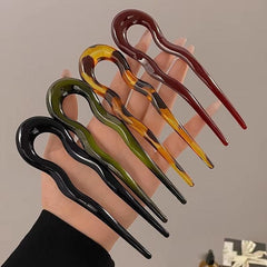 Huitich A - Express U - Shaped Hair Fork for Women Stylish Hair Jewelry - Mumzar