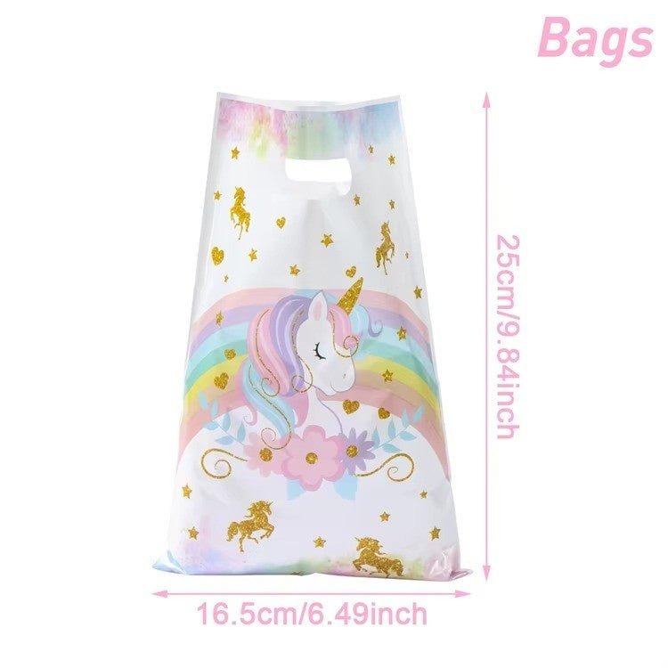 Huitich A - Express Unicorn Birthday Party Favor Bags Set - Mumzar