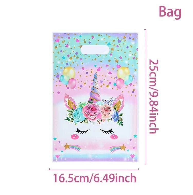 Huitich A - Express Unicorn Birthday Party Favor Bags Set - Mumzar