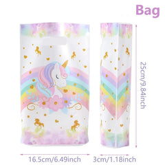 Huitich A - Express Unicorn Birthday Party Favor Bags Set - Mumzar