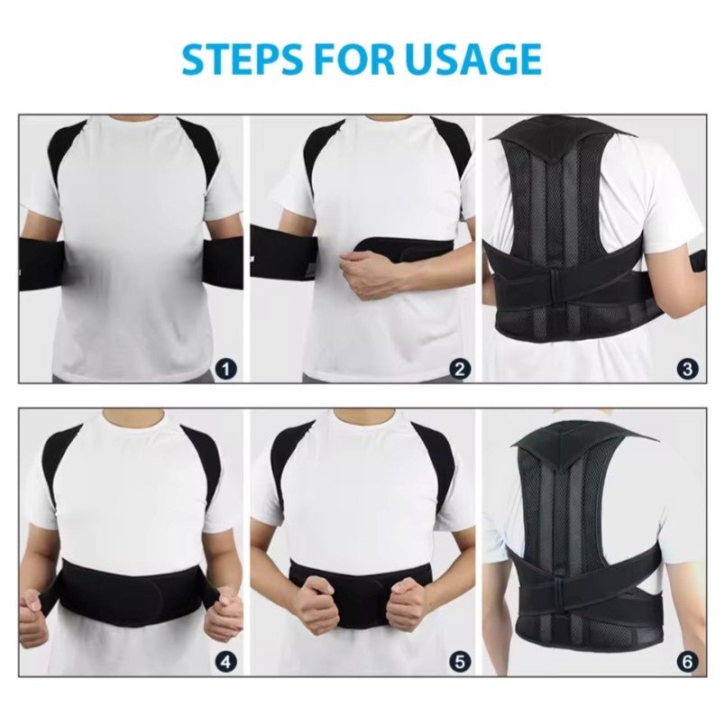 Huitich A - Express Upper Back Posture Corrector with Breathable Comfort - Mumzar