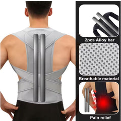 Huitich A - Express Upper Back Posture Corrector with Breathable Comfort - Mumzar