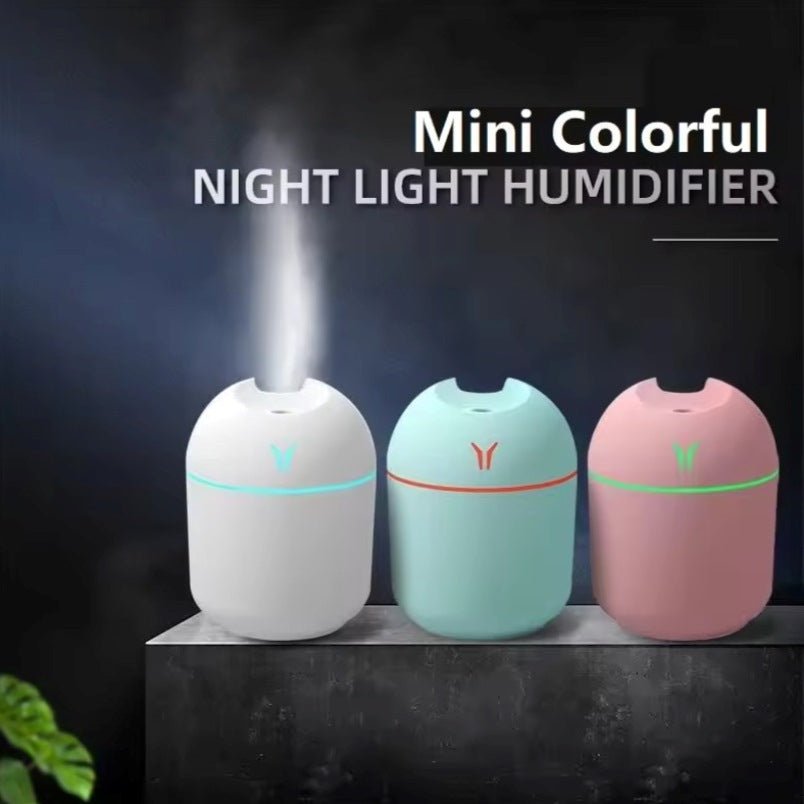 Huitich A - Express USB Mini Air Humidifier with LED Light - Mumzar