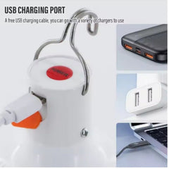 Huitich A - Express USB Rechargeable Camping Lamp with Hook - Mumzar