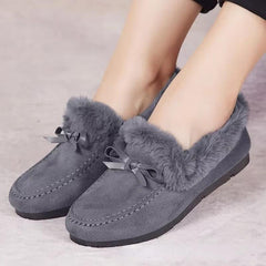 Huitich A - Express Warm Plush Loafers for Women Soft Moccasins - Mumzar