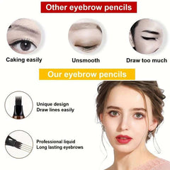 Huitich A - Express Waterproof Eyebrow Pen with Fine Tip - Mumzar