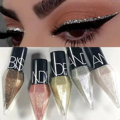 Huitich A - Express Waterproof Glitter Eyeliner Silver Rose Gold - Mumzar