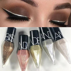 Huitich A - Express Waterproof Glitter Eyeliner Silver Rose Gold - Mumzar