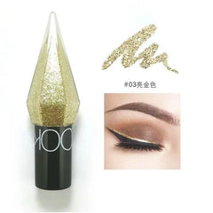 Huitich A - Express Waterproof Glitter Eyeliner Silver Rose Gold - Mumzar