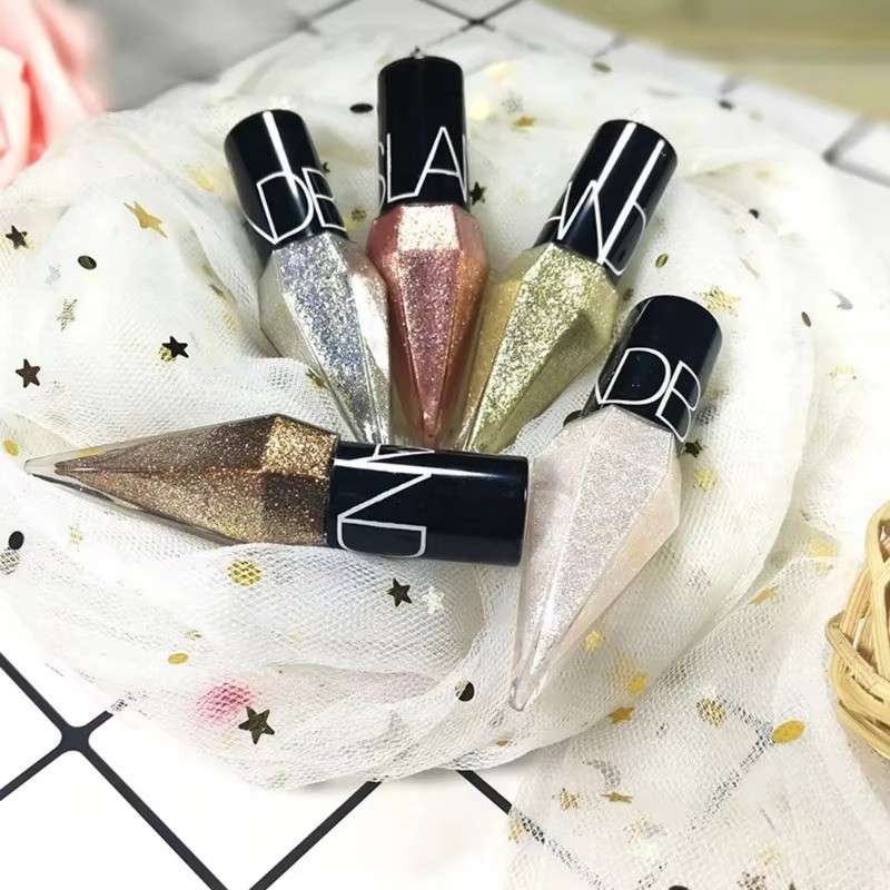 Huitich A - Express Waterproof Glitter Eyeliner Silver Rose Gold - Mumzar