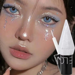 Huitich A - Express Waterproof Glitter Eyeliner Silver Rose Gold - Mumzar