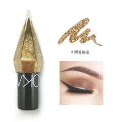 Huitich A - Express Waterproof Glitter Eyeliner Silver Rose Gold - Mumzar