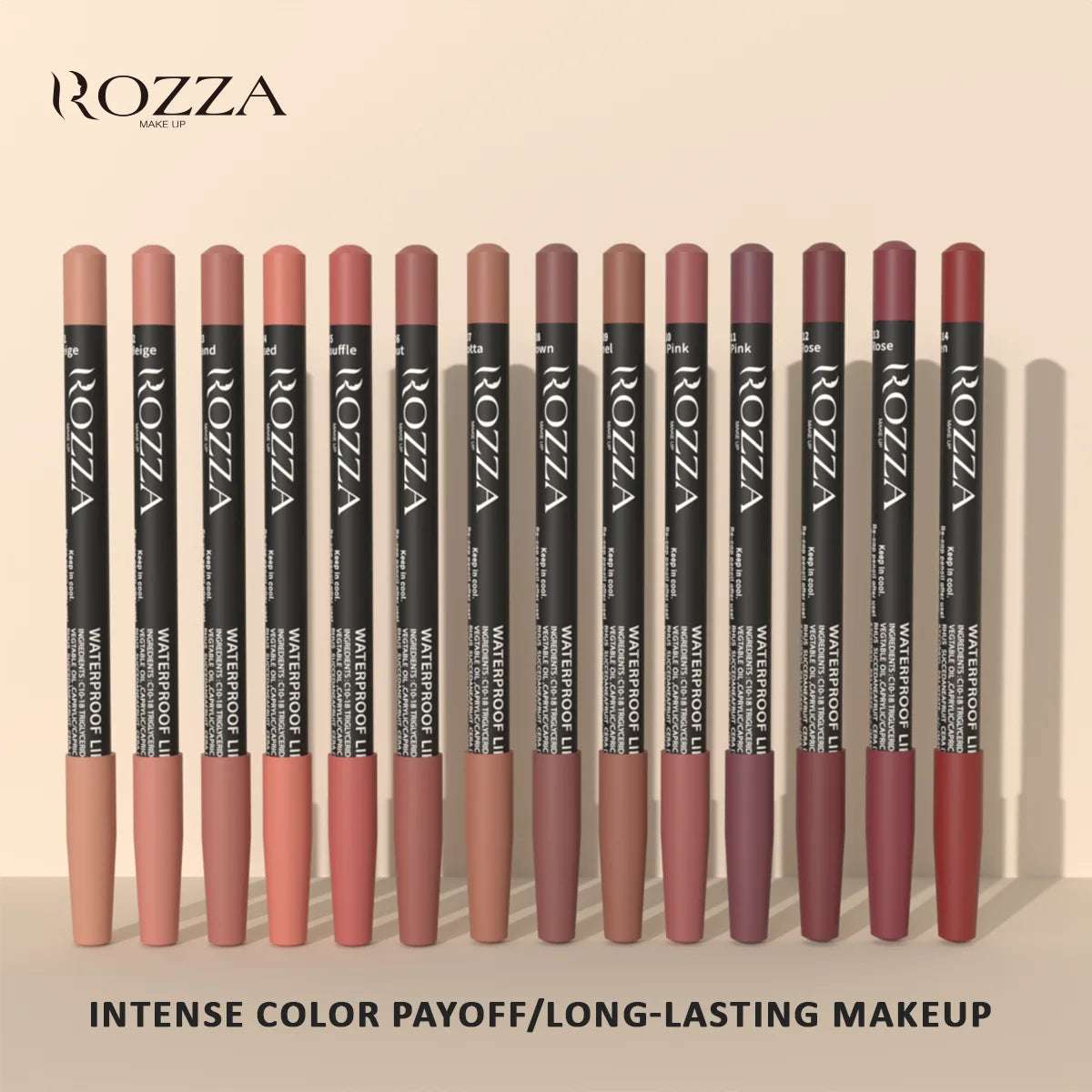 Huitich A - Express Waterproof Lip Liner Set 6 Colors - Mumzar