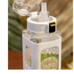 Huitich A - Express White Sports Water Bottle with Time Marker - Mumzar