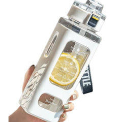 Huitich A - Express White Sports Water Bottle with Time Marker - Mumzar