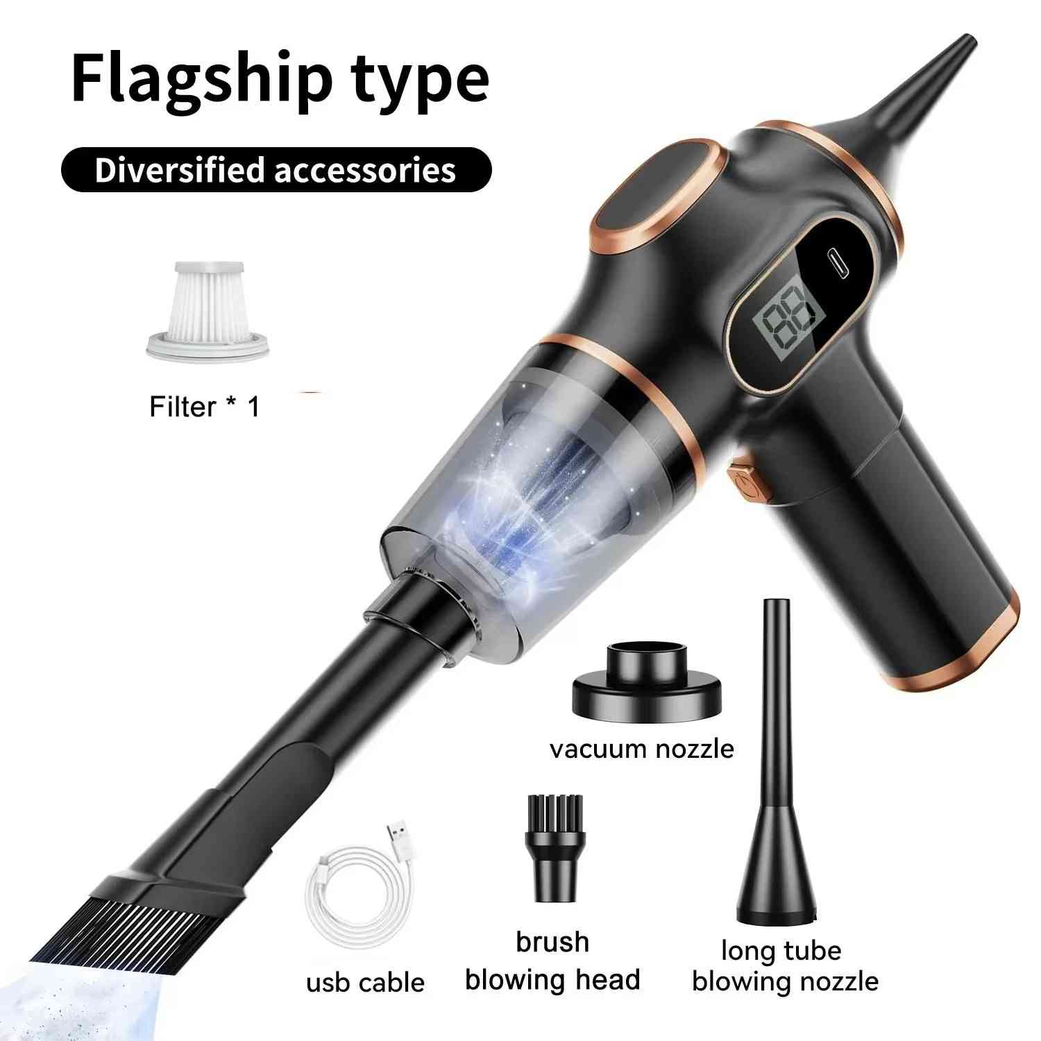 Huitich A - Express Wireless Handheld Vacuum Cleaner 12000Pa - Mumzar