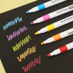Huitich Acrylic Marker Set 24 Colors Vibrant Art Supplies - Mumzar