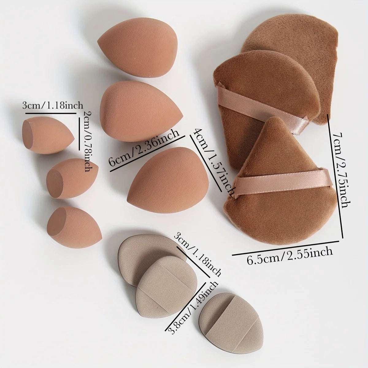 Huitich All - Purpose Beauty Sponges for Face Set - Mumzar
