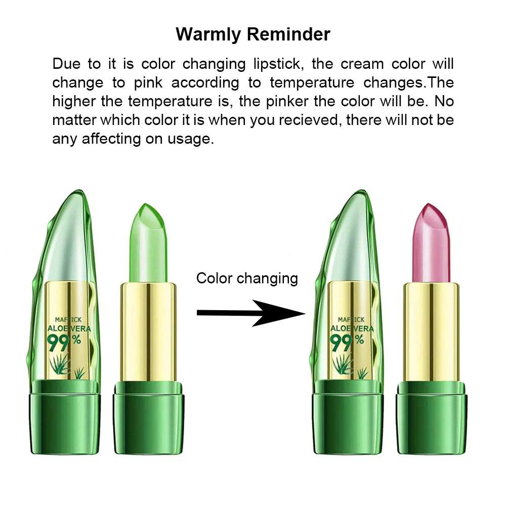 Huitich Aloe Vera Color Changing Lipstick - Mumzar