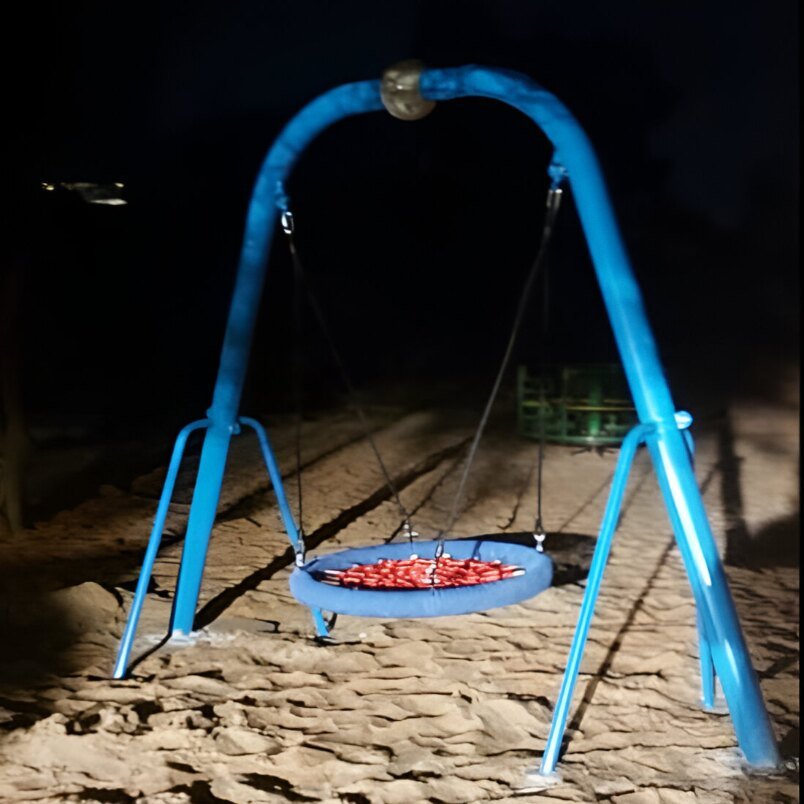 Huitich Amusement Park Swings for Kids Indoor Adventure Playground Set - Mumzar