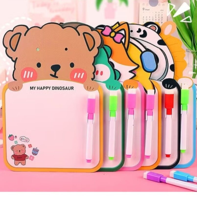 Huitich Animal Themed Whiteboards for Kids Early Development Toy - Mumzar