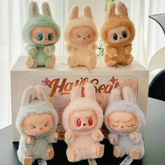 Huitich Anime Labubu Doll Keychain - Cute Plush Toy - Mumzar