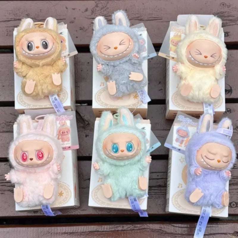 Huitich Anime Labubu Doll Keychain - Cute Plush Toy - Mumzar